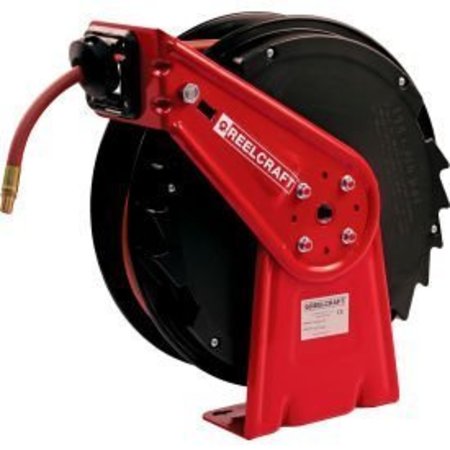 REELCRAFT Reelcraft RT835-OLP 1/2"x 35' 300 PSI Medium Duty Low Pressure Spring Retractable Hose Reel RT835-OLP